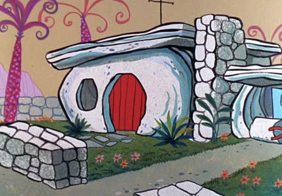 Construcții, decorațiuni/FLINTSTONE HOUSE